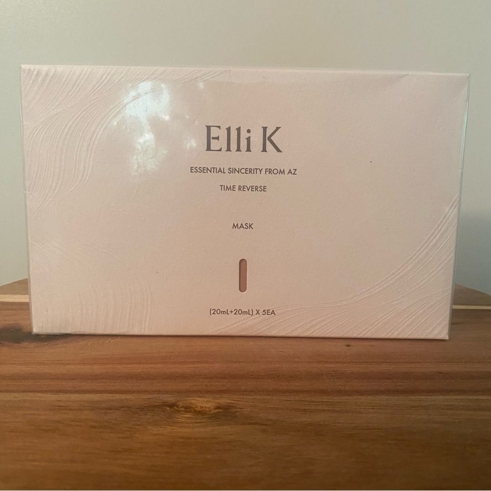 Elli K Essential Sincerity From AZ Time Reverse Mask Box Of 5 New Sealed